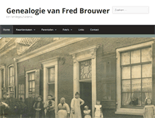 Tablet Screenshot of fredbrouwer.nl